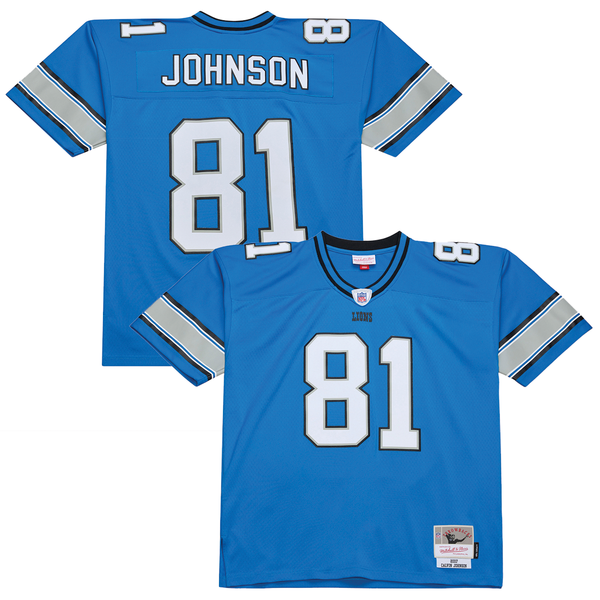 Calvin Johnson Detroit Lions Mitchell & Ness 2007 Replica Jersey - Blue Calvin Johnson Detroit Lions Mitchell & Ness 2007 Replica Jersey - Blue