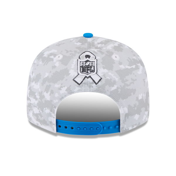 Detroit Lions New Era 2025 Salute to Service 9FIFTY Snapback Hat - Artic Camo