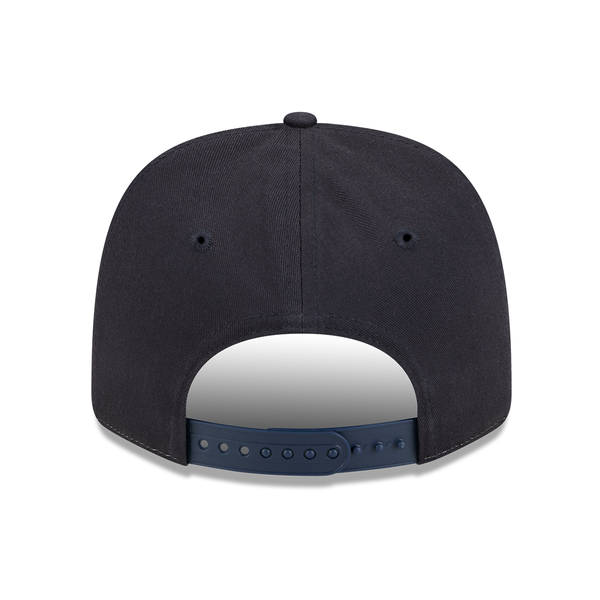 Detroit Tigers New Era Split Panel 9SEVENTY Stretch-Snap Hat - Navy