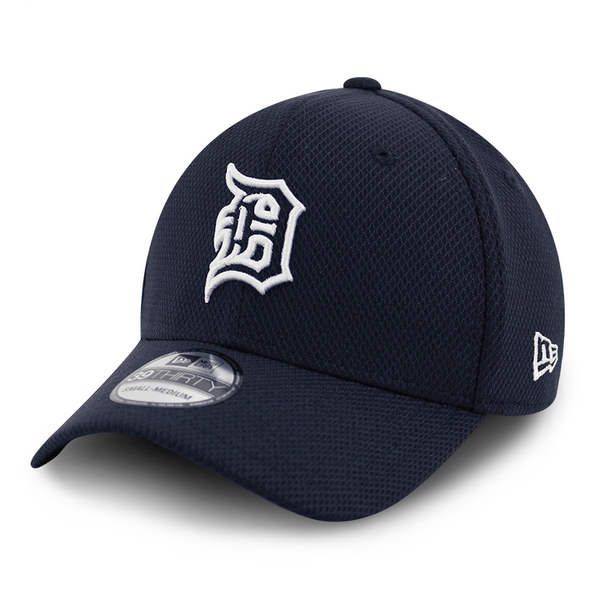 Detroit Tigers Men's New Era 39Thirty Top Visor Flex Hat - Detroit