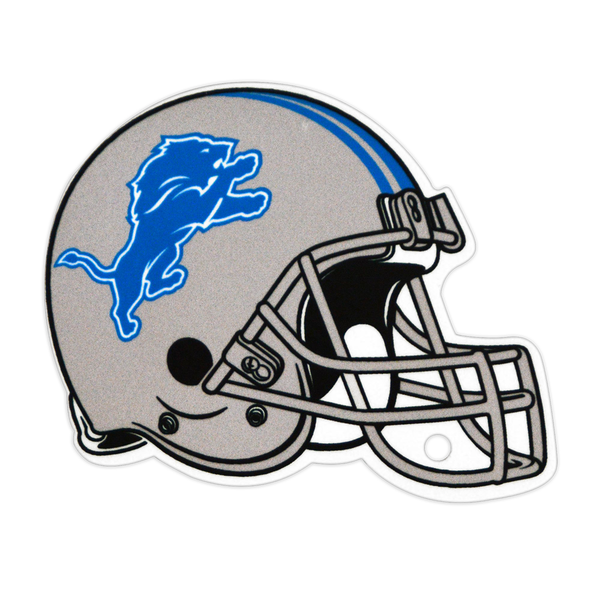 Detroit Lions Helmet Logo Authentic Street Signs Steel Magnet