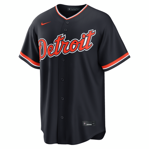Kerry Carpenter Detroit Tigers Nike Alternate Replica Jersey - Navy