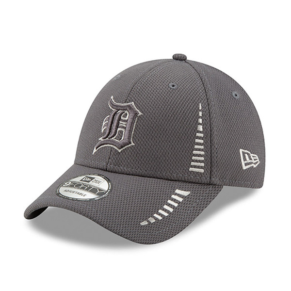 New Era Detroit Tigers Gray/Black on Field Diamond 59FIFTY Fitted Hat