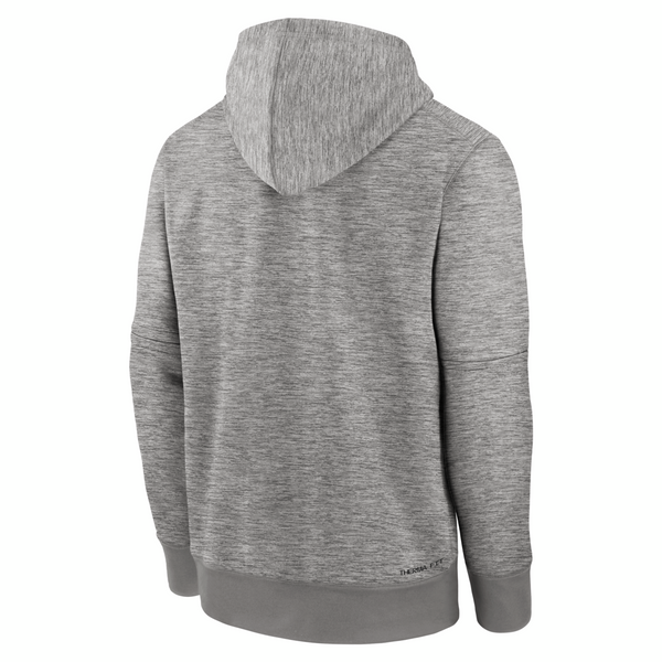 Detroit Tigers Nike 2026 Authentic Collection Therma-FIT Hoodie - Gray