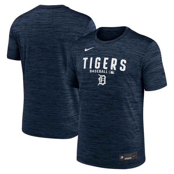Detroit Tigers Nike Authentic Collection Velocity Dri-FIT T-Shirt - Navy