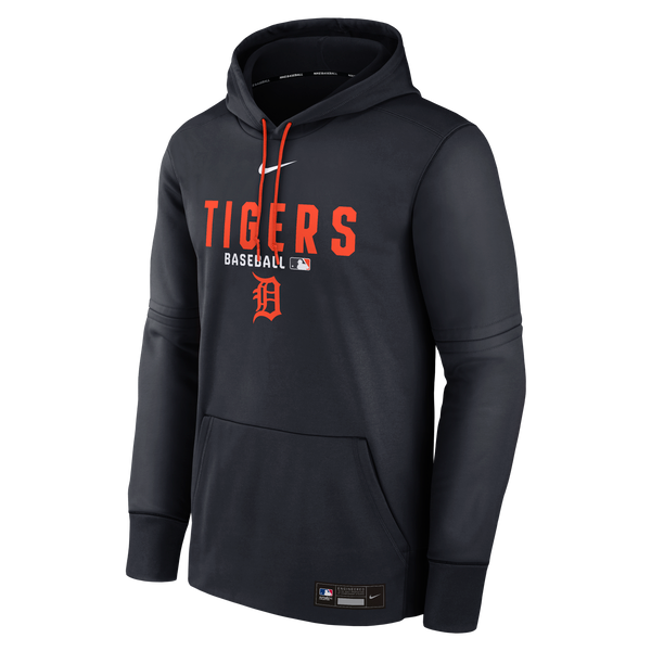 Detroit Tigers Nike 2026 Authentic Collection Therma-FIT Hoodie - Navy
