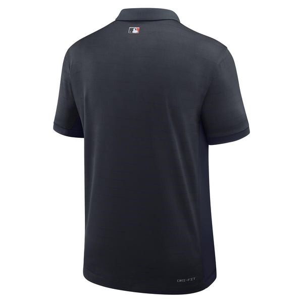 Detroit Tigers Nike 2026 Authentic Collection Victory Striped Performance Polo - Navy