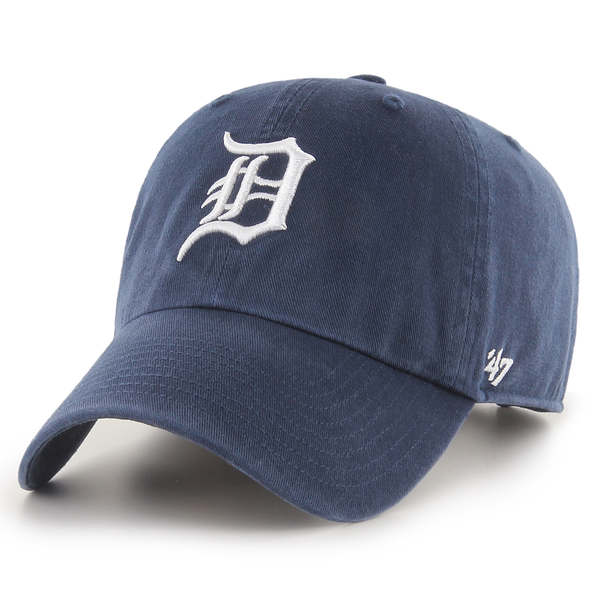 Detroit Tigers '47 Kids Home Clean Up Adjustable Hat - Navy