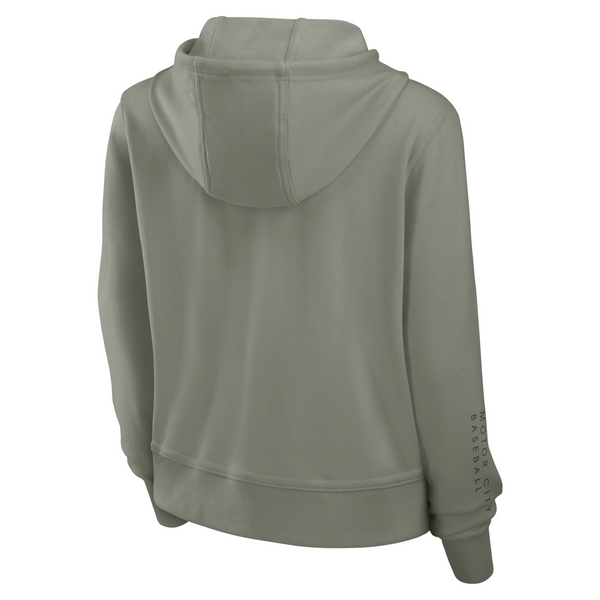 Detroit Tigers Nike Women's One Tri-Blend Dri-FIT Pullover Hoodie - Olive