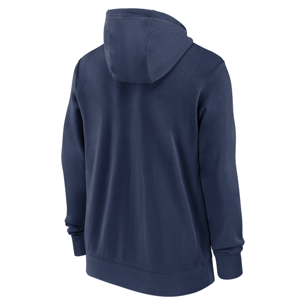 Nike Detroit Tigers Navy Primetime Lockup Full-Zip Hoodie