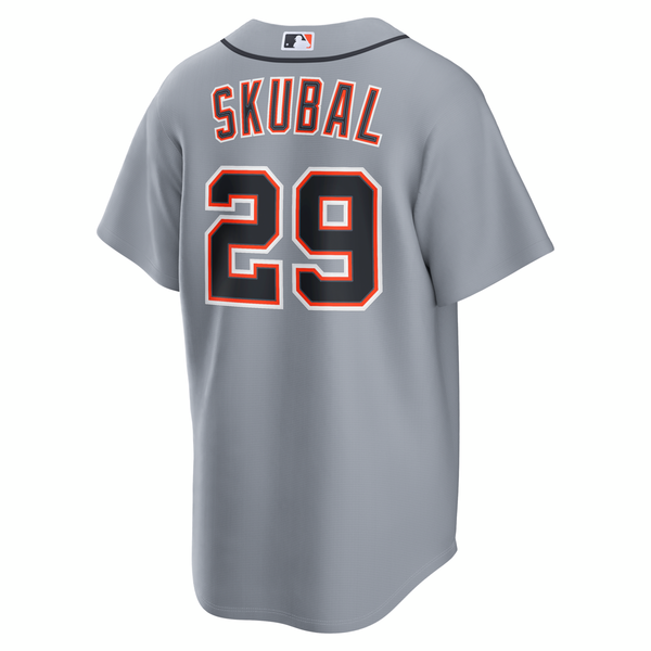 Tarik Skubal Detroit Tigers Nike Road Replica Jersey - Gray