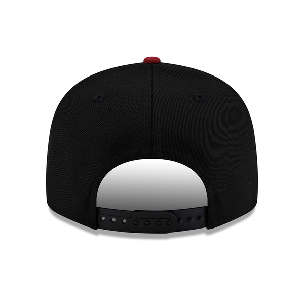 Detroit Pistons New Era Throwback 9FIFTY Snapback Hat - Black