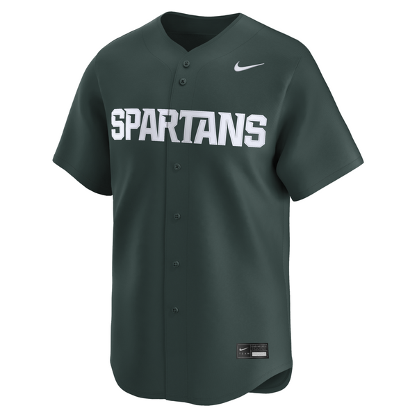 Michigan State Spartans Nike Baseball Limited Jersey - Green