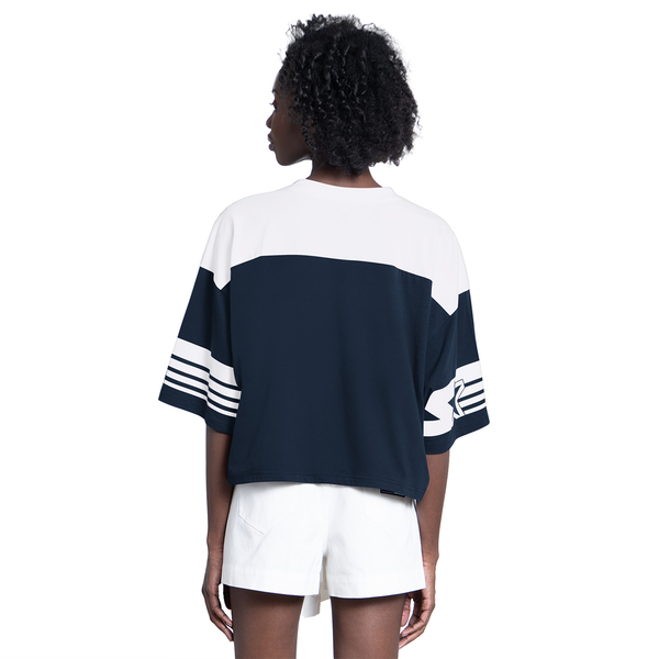 Detroit Tigers Starter Women's Dream Team V-neck T-Shirt - Navy