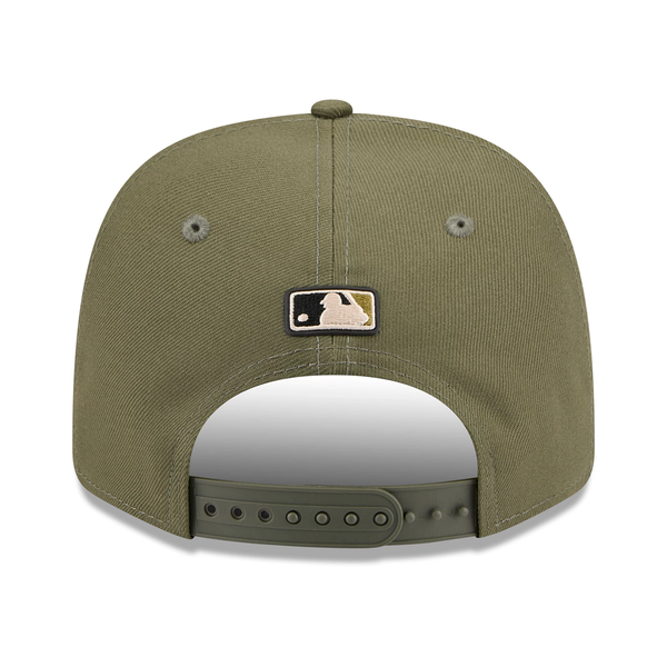 Detroit Tigers New Era 2026 Armed Forces Day 9SEVENTY Stretch-Snap Hat - Olive