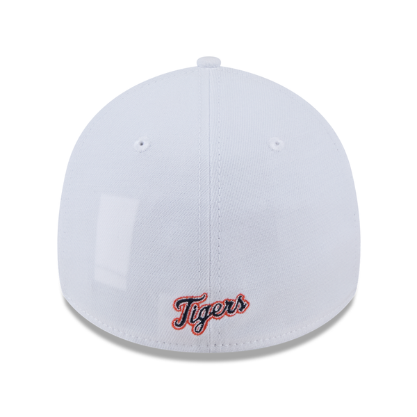 Detroit Tigers New Era Evergreen 39THIRTY Flex Hat- White