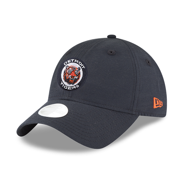 New Era Detroit Tigers Women's Blue 9Twenty Team Linen Adjustable Hat
