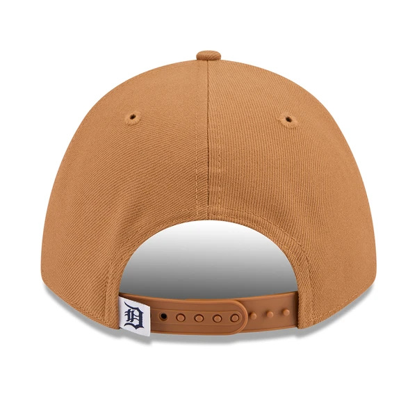 Detroit Tigers New Era M-Crown 9FORTY Adjustable Hat- Light Bronze