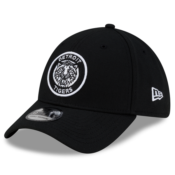Detroit Tigers New Era Alternate 39THIRTY Flex Hat - Black