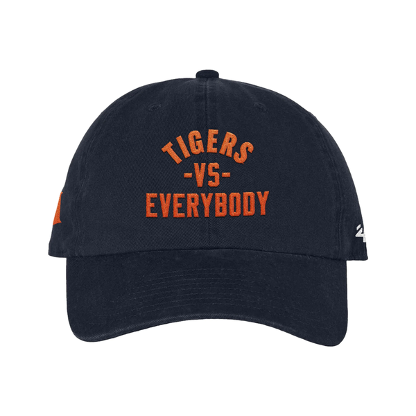 Detroit Tigers '47 Tigers Vs. Everybody Clean Up Adjustable Hat - Navy