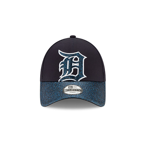 New Era Detroit Tigers Kid's Navy 9Forty Shimmer Shine 2 Adjustable Hat