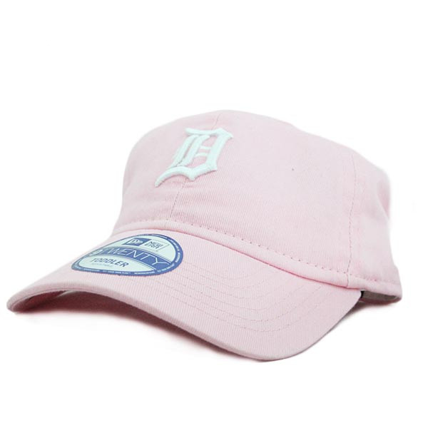 DETROIT TIGERS LOGO SNAPBACK(PINK UNDER VISOR)