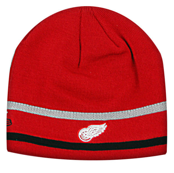 New Era Detroit Red Wings Red Team Swagger Knit Hat