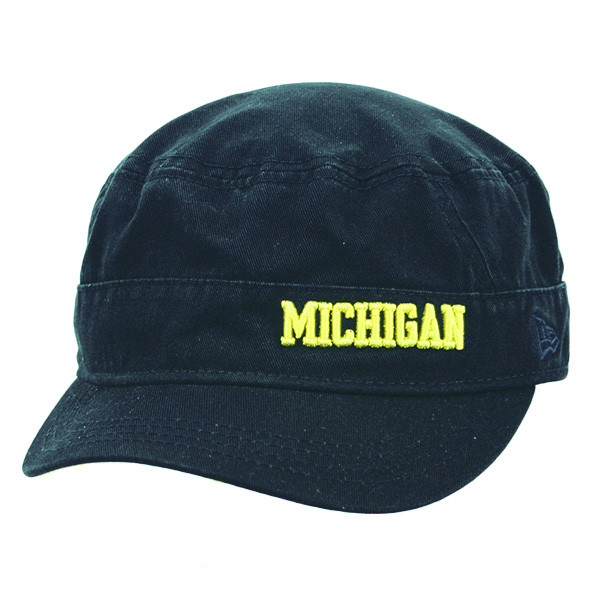 New Era Michigan Wolverines Women's Navy Team Military Hat