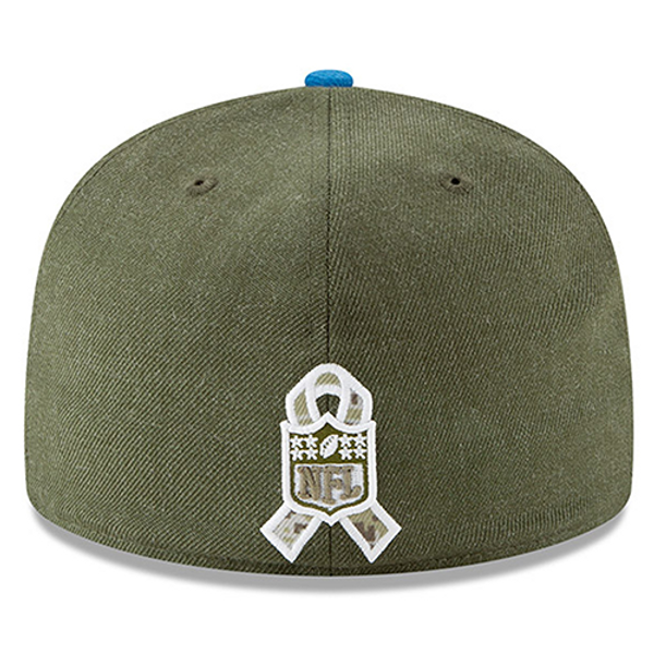 New Era Detroit Lions Heather Army 59Fifty Salute to Service On-Field  Fitted Hat - Gameday Detroit