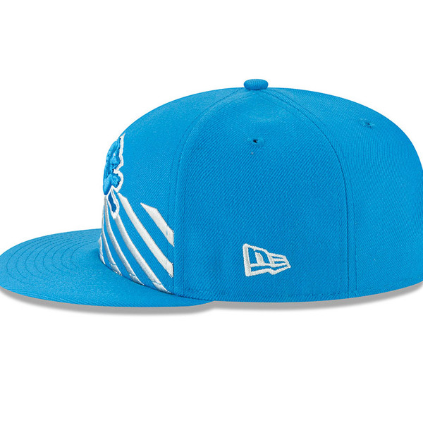 New Era Detroit Lions Blue 9Fifty Draft Day Snapback Hat