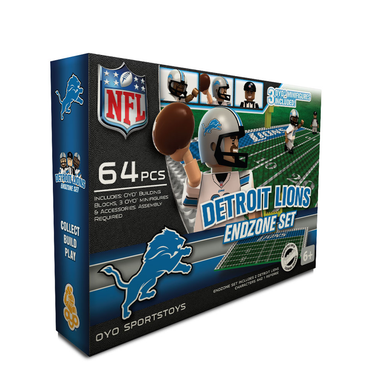OYO Sportstoys Detroit Lions Endzone Set - Generation 1 - Gameday
