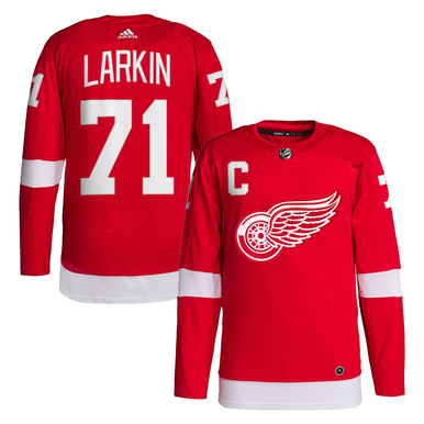 カニエ着用　detroit red wings シャナハン　ユニフォームレプリカ Dylan Larkin Detroit Red Wings Adidas Authentic Pro Jersey - Red