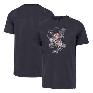 Detroit Tigers '47 Cooperstown Swinging Kitty Franklin T-Shirt - Navy