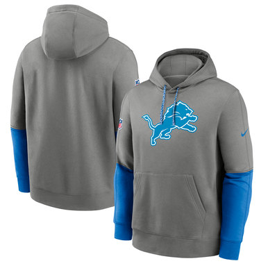 Detroit Lions Nike 2024 NFL Sideline Team Issue Club Pullover