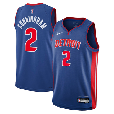 Cade Cunningham Detroit Pistons Nike Youth Icon Edition Swingman Jersey