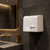 Hand Dryer White 1800W Adjustable Automatic Quiet 22cm
