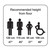 Hand Dryer Satin Stainless Steel Sensor Operated 2250W 25cm