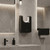Hand Dryer Black and White U-Design 1500W 56cm