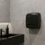 Hand Dryer Matte Black Steel Sensor Operated 1640W 30cm