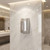 Hand Dryer Satin Silver Sensor Operated 1100W 26cm