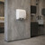 Hand Dryer White Steel Slim Sensor Operated 850W 27cm