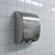 Hand Dryer Satin Stainless Steel Slim Sensor Operated 850W 27cm