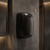 Hand Dryer Black Steel Sensor Operated 1500W 33cm