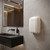 Hand Dryer White Steel Sensor Operated With Filter 1500W 33cm