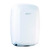 Hand Dryer White Steel Sensor Operated With Filter 1500W 33cm