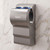 Hand Dryer Metallic Gray Hands-In Blade 1000W 66cm