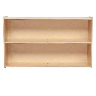 Contender 2 Shelf Horizontal Bookcase