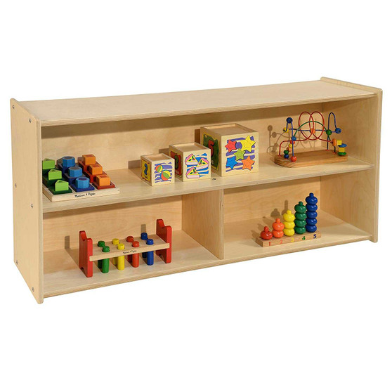 This stylish and functional bookshelf is made with top quality materials. It is constructed with plywood, which makes it strong and durable. It also has a natural wood finish that matches many decor styles.