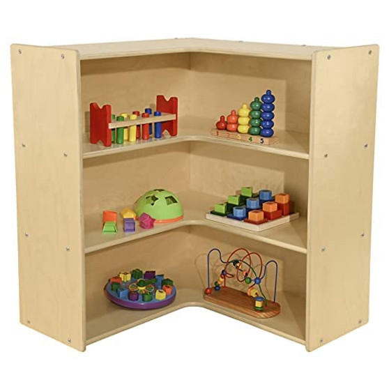 Contender Corner Bookshelf And Storage Shelf