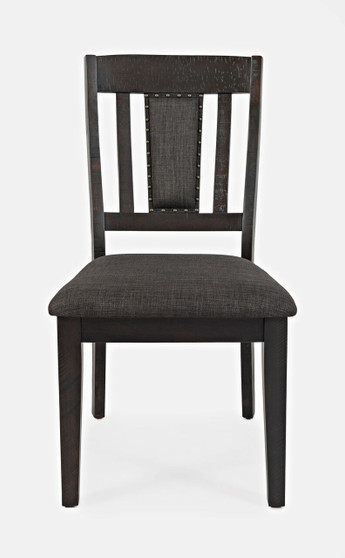Country Side Upholstered Slatback Dining Chair - Set of 2
